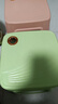 网红塑料凳子30.5cm客厅防滑凳餐桌凳简约可摞叠便携凳浴室凳 绿色【两种款式随机发】 （一个装） 实拍图