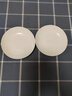 传旗釉下彩陶瓷盘子8英寸4只装陶瓷餐具盘碟菜盘子饭盘深汤盘新白陶瓷 实拍图