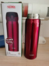 膳魔师（THERMOS）保温杯保冷杯樱桃红500ml不锈钢水杯男女学生杯子JNL-500 实拍图