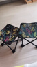 爆品椅子板凳小椅子户外钓椅马扎钓鱼便捷多功能超轻四角凳子马扎 户外小马扎-枫叶蓝色(活动) 实拍图