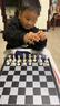 友邦（UB） 国际象棋黑白磁性折叠便携成人儿童学生教学用棋4812B-C(大号) 实拍图