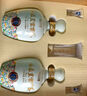 山庄皇家窖藏山庄皇家窖藏彩瓷38度 浓香型白酒 纯粮酿造450ml*2礼盒装带酒具 38度 450mL 2瓶 实拍图