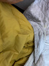 鸭鸭（YAYA）佟丽娅同款秋冬轻薄羽绒服女冬装短款鸭绒轻型薄款女士保暖外套K 黄色 2XL (175) 实拍图