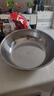 【不锈钢】和面盆厨房烘焙家用火锅盆洗菜打蛋汤锅盆醒面盆料理盆 32cm【热卖款】不锈钢 和面盆 实拍图