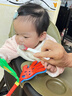 弭黎感温勺子婴儿辅食变色新生儿硅胶子0-6个月喂水测温度软宝宝长柄 实拍图