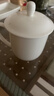 陶相惠茶杯办公杯陶瓷杯纯白骨瓷带盖会议杯子开会水杯定制公司LOGO刻字 实拍图