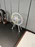 法兰博（FLAMBO）摩天轮摆件旋转家居客厅玄关电视柜轻奢高级感装饰品乔迁新婚礼物 梦幻摩天轮-银霜 实拍图