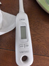 得力(deli)直插探针式温度计 厨房食品温度计油温计婴儿奶温计水温计电子温度计 白色8897 实拍图