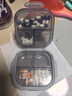 金隆兴药盒一周七天药品分装盒便携式吃药提醒器大容量随身分药器 实拍图