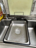 箭牌（ARROW）【焕新补贴】日式厨房水槽聚宝盆大单槽304不锈钢集渣过滤洗菜盆 【聚宝盆压纹】65*48-单槽 实拍图