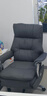顾全老板椅座椅通风按摩办公椅人体工学椅家用电脑椅可躺M031TD深灰 实拍图