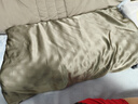 京东京造 真丝枕套 6A级桑蚕丝 丝绸纯色轻奢枕头套 48x74cm 单只装 灰色 实拍图