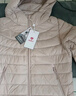 坦博尔【店铺推荐】羽绒服女连帽轻薄短款修身轻便冬季外套TBF310218D 浅云白 M (165) 实拍图