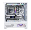瓦尔基里（VALKYRIE）VK03 WHITE 白色 ATX 游戏电脑台式机箱 支持360水冷 6.2吋触摸屏 270°海景房 实拍图