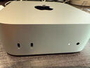 Apple/苹果AI电脑/Mac mini迷你主机 M4银色(10+10核) 16G 256G台式电脑主机 MU9D3CH/A 实拍图