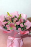 馨仪鲜花速递玫瑰花康乃馨花束送妈妈长辈礼物全国鲜花同城配送 19朵康乃馨百合混搭花束 实拍图