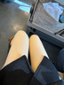 小野和子【杨幂同款】光腿神器双层丝袜女秋冬季加绒保暖肉色打底裤连裤袜 实拍图
