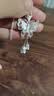 中国黄金（CHINA GOLD）足银项链女款蝴蝶铃兰花流苏吊坠情人节生日礼物送女友爱人 【今/次日达】蝴蝶铃兰花项链 实拍图