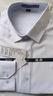 南极人衬衫男 纯色长袖商务衬衫男士棉质舒适衬衣外套修身白衬衫男3XL 实拍图