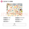 洁丽雅（Grace）枕套A类100%全棉 3A抗菌面料 吸汗枕头套 半夏一对装 48*74cm 实拍图