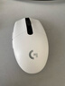 罗技（G）G304 LIGHTSPEED无线鼠标 游戏鼠标 轻质便携 绝地求生FPS鼠标英雄联盟LOL吃鸡 生日礼物 白色 实拍图
