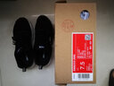 安踏男鞋运动鞋男秋冬季新款软底皮面防水休闲鞋黑色运动跑步鞋子男 (秋季厚网面)5525黑/安踏白 40.5 （脚长25cm） 实拍图