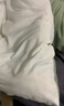 洁丽雅（Grace）纤维被子被芯单人学生宿舍加厚冬被7斤 150x200cm 奶白绿 实拍图