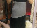 南极人羊绒护腰带保暖腰腹宫 带口袋可放暖宝加热护腰 暖肚子肚围腰围 精致灰【四季款】 L（100-130斤） 实拍图