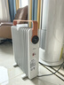 美的（Midea）【暖阳系列】取暖器/电热油汀/加热电暖器/立式电暖气/家用WIFI智能遥控防烫加湿恒温 HYW22KRB 实拍图
