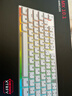 CHERRY樱桃 MX10.1 机械键盘 无线键盘 游戏键盘 RGB灯效 超薄机身 合金外壳 银色 矮红轴 实拍图