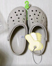 卡骆驰（CROCS）洞洞鞋贝雅男鞋女鞋轻便耐磨一脚蹬拖鞋休闲鞋|10126 卵石色-2V3 39 (240mm) 实拍图