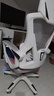 锦汐 电脑椅家用办公椅子靠背人体工学椅学习转椅老板座椅游戏电竞椅 【可后躺】白框灰网 实拍图