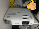 爱普生（EPSON）二手投影仪家用1080P高清4K商务办公会议智能家庭影院3LCD长焦激光短焦 95新98H（3000流明X22 X29升级款家用 99成新 实拍图