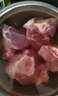 金锣冷鲜肉 沂蒙山黑猪猪棒骨1000g ≥30%带肉率 免切猪筒骨煲汤食材 实拍图