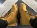 马登男士马丁靴美式经典大黄靴秋冬户外休闲工装靴2025新款加绒男鞋 砂黄 40 (250mm) 男码 实拍图