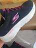 斯凯奇（Skechers）女鞋秋季软底健步鞋网面运动鞋百搭户外休闲鞋跑步鞋124952 实拍图