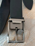 京东京造【进口头层牛皮】针扣腰带男真皮男士皮带生日礼物送男友黑 实拍图