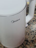 美的（Midea）电烧水壶电热水壶家用1.5L容量316L母婴级不锈钢无缝内胆双层防烫自动断电MK-HJ1566-PRO 实拍图