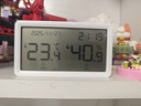 得力（deli）【超级爆款】室内温湿度计表LCD电子精准温湿度计婴儿房室内办公用品儿童老人白色 实拍图