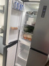 澳柯玛（AUCMA）475升十字对开双开四开门风冷无霜家用超薄大容量一级能效双变频电冰箱BCD-475WPHXFE国家补贴20% 实拍图