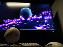 外星人（Alienware）27英寸双模式电竞显示器4K 180Hz/FHD 360Hz IPS 0.5ms HDR600 VRR可变刷新率游戏高刷屏 AW2725QF 实拍图
