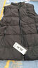 GLM棉马甲男冬季棉服男宽松百搭加厚保暖坎肩运动背心男黑色2XL 实拍图