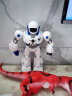 鲁咔贝卡智能机器人机械狗儿童玩具小孩婴儿编程早教玩具男孩女孩六一礼物 蓝色-遥控手势感应机器人-29CM 晒单实拍图