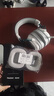 漫步者（EDIFIER）HECATE G5无线版游戏耳机头戴式2.4G蓝牙有线三模电竞电脑笔记本csgo吃鸡fps手游耳麦超长续航 银白色【加透气耳罩】+耳机支架 7.1音效+三模链接 实拍图