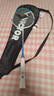 威克多胜利黄雅琼全碳素球拍小铁锤TK-HMRL AM珍珠白5U已穿线送手胶单拍 实拍图