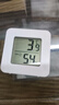 温湿度计婴儿房室内家用车内电子温湿度计迷你便携高精度传感器可壁挂 智能温湿度计*1【白色】 实拍图