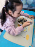 葆氏儿童餐垫硅胶宝宝便携式隔热桌垫小学生餐桌垫辅食防滑桌布吃饭垫 实拍图