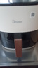 美的（Midea）空气炸锅免翻面 5.3LAI智能烹饪蒸汽嫩炸 空气炸锅蒸烤一体 可视大视窗  家用大容量 MF-KZC5388 实拍图