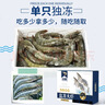 卖鱼郎先生青岛盐冻大虾净重3斤 15-20只/斤 白虾大虾基围虾生鲜 虾类 实拍图
