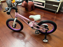 优贝（RoyalBaby）儿童自行车男女镁合金单车 月亮系列4-7岁 宇航员16寸 粉色 实拍图